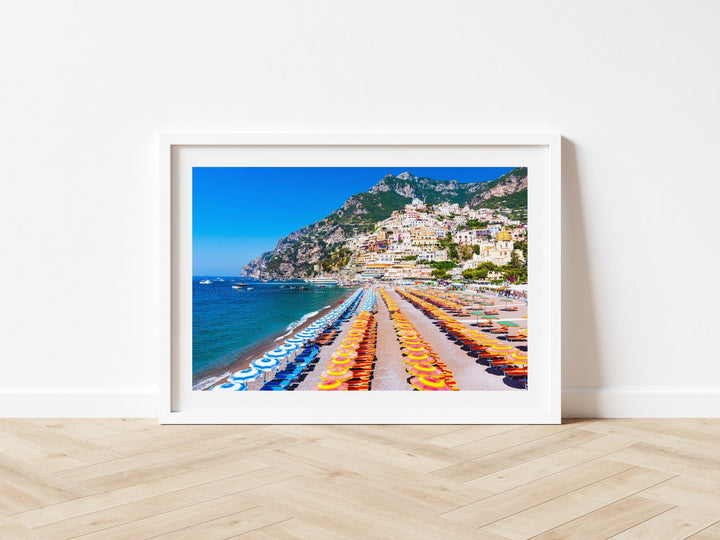 Amalfi Coast Italy Mediterranean Landscape Wall Art - Style My Wall