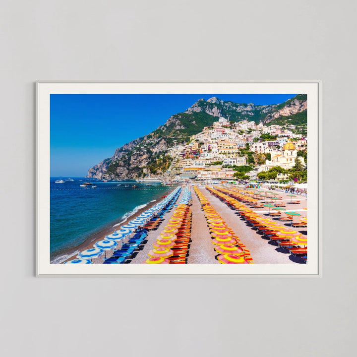 Amalfi Coast Italy Mediterranean Landscape Wall Art - Style My Wall