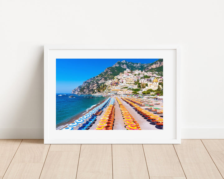 Amalfi Coast Italy Mediterranean Landscape Wall Art - Style My Wall