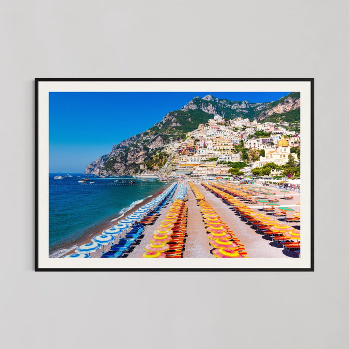 Amalfi Coast Italy Mediterranean Landscape Wall Art - Style My Wall