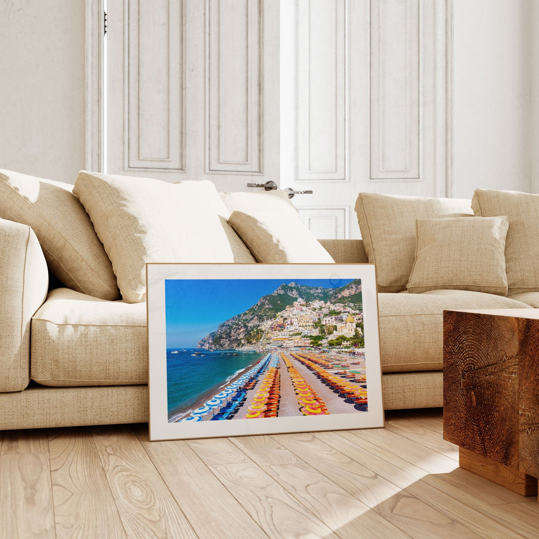 Amalfi Coast Italy Mediterranean Landscape Wall Art - Style My Wall