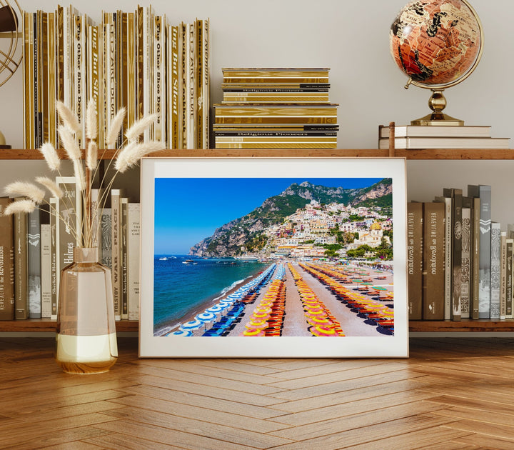 Amalfi Coast Italy Mediterranean Landscape Wall Art - Style My Wall