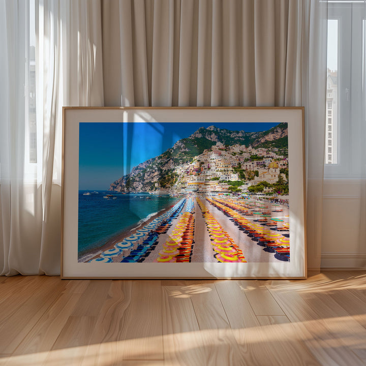 Amalfi Coast Italy Mediterranean Landscape Wall Art - Style My Wall