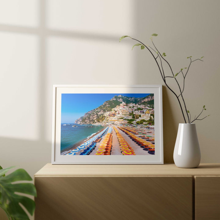 Amalfi Coast Italy Mediterranean Landscape Wall Art - Style My Wall