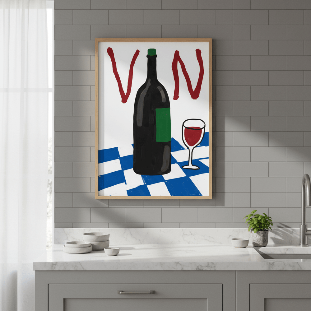 Amalfi Vino Lunch by Charlotte Duval wall - art - picture - poster