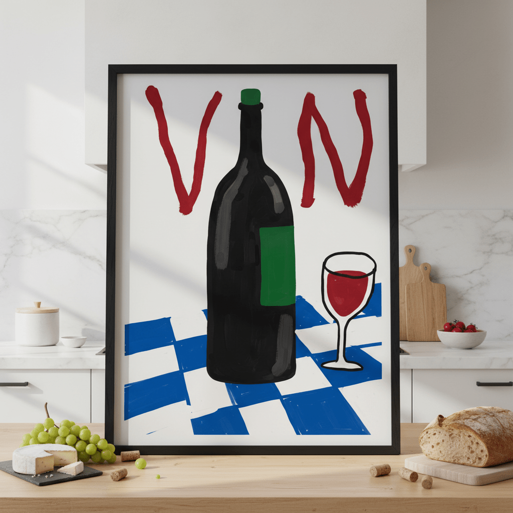 Amalfi Vino Lunch by Charlotte Duval wall - art - picture - poster
