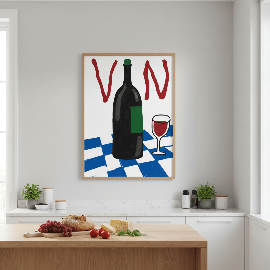 Amalfi Vino Lunch by Charlotte Duval wall - art - picture - poster