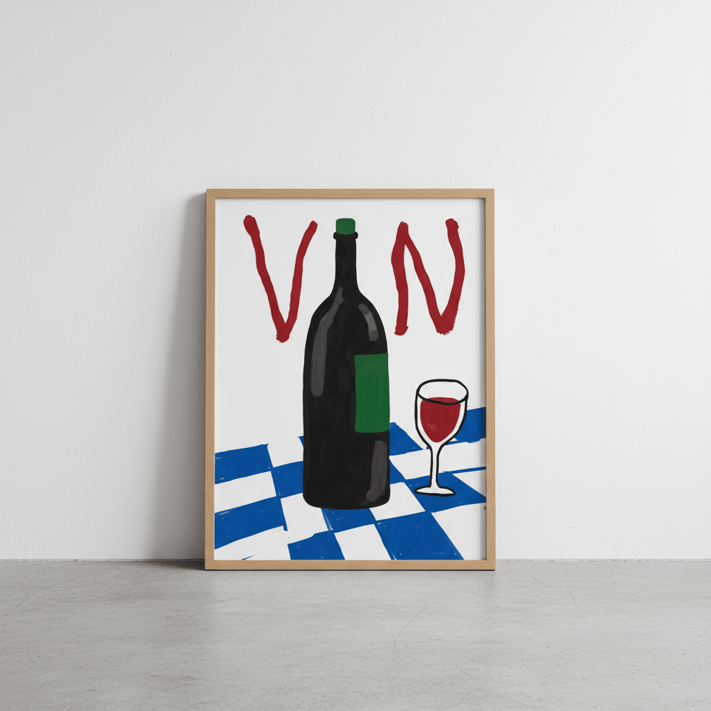 Amalfi Vino Lunch by Charlotte Duval wall - art - picture - poster