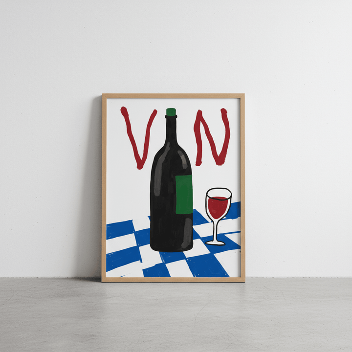 Amalfi Vino Lunch by Charlotte Duval wall - art - picture - poster