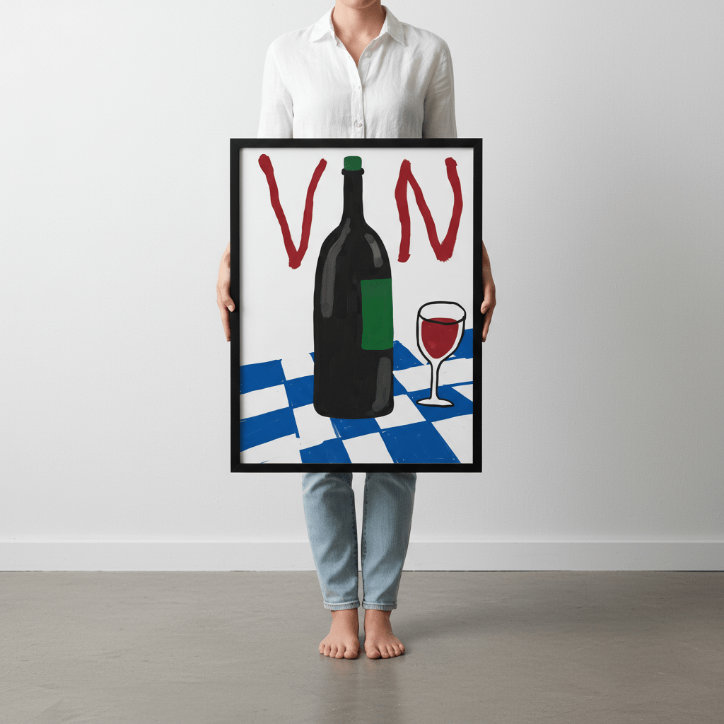 Amalfi Vino Lunch by Charlotte Duval wall - art - picture - poster