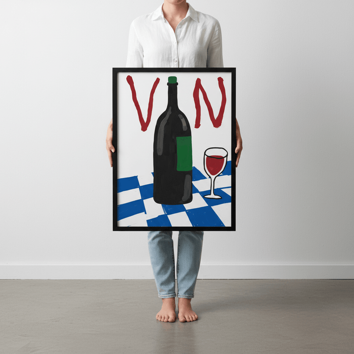 Amalfi Vino Lunch by Charlotte Duval wall - art - picture - poster