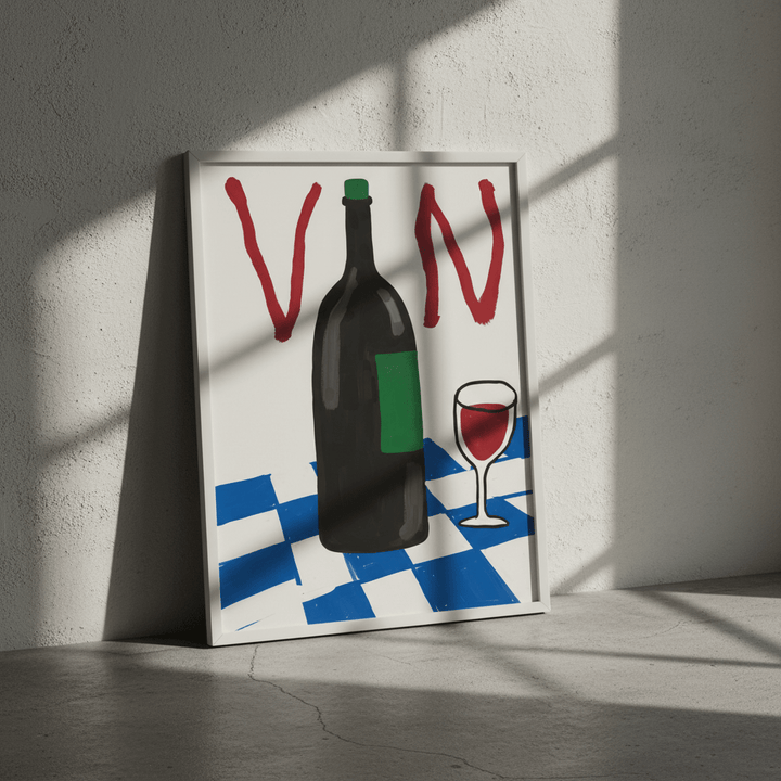 Amalfi Vino Lunch by Charlotte Duval wall - art - picture - poster