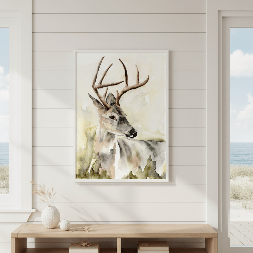 Amber Deer by Meredith O'Neal wall - art - picture - poster