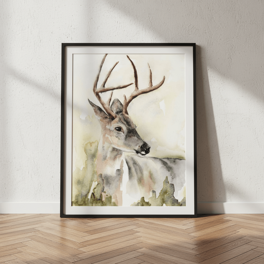 Amber Deer by Meredith O'Neal wall - art - picture - poster