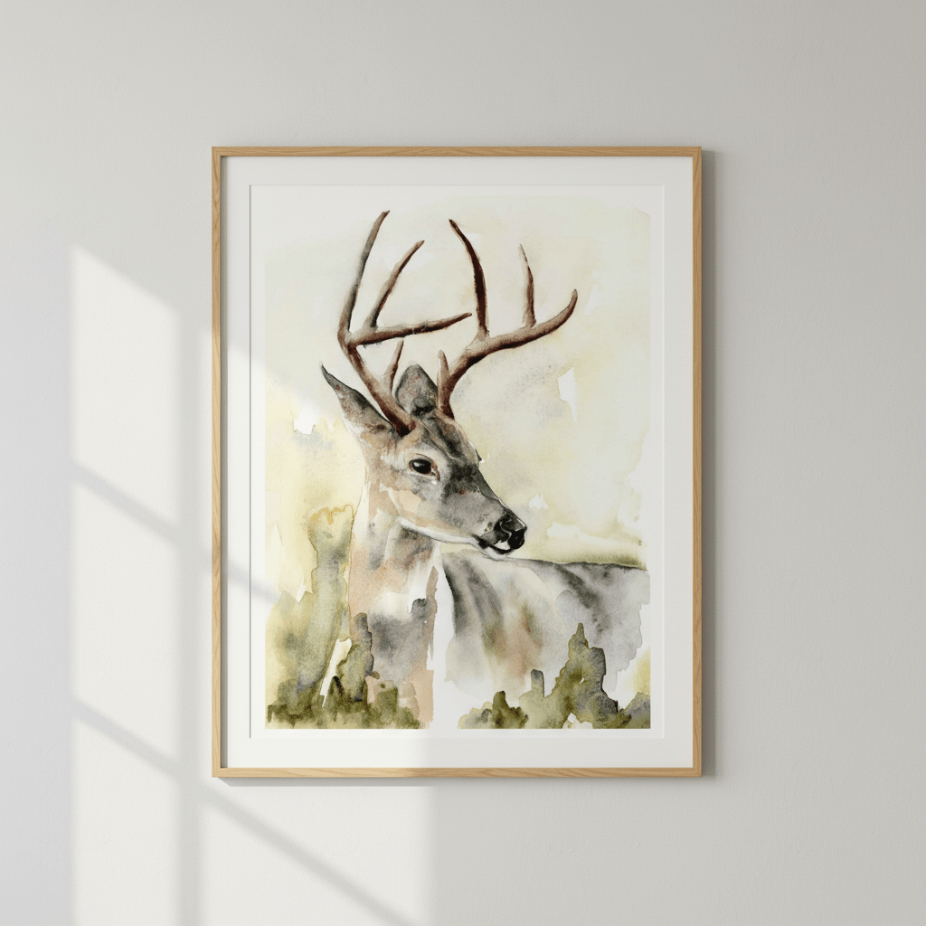 Amber Deer by Meredith O'Neal wall - art - picture - poster