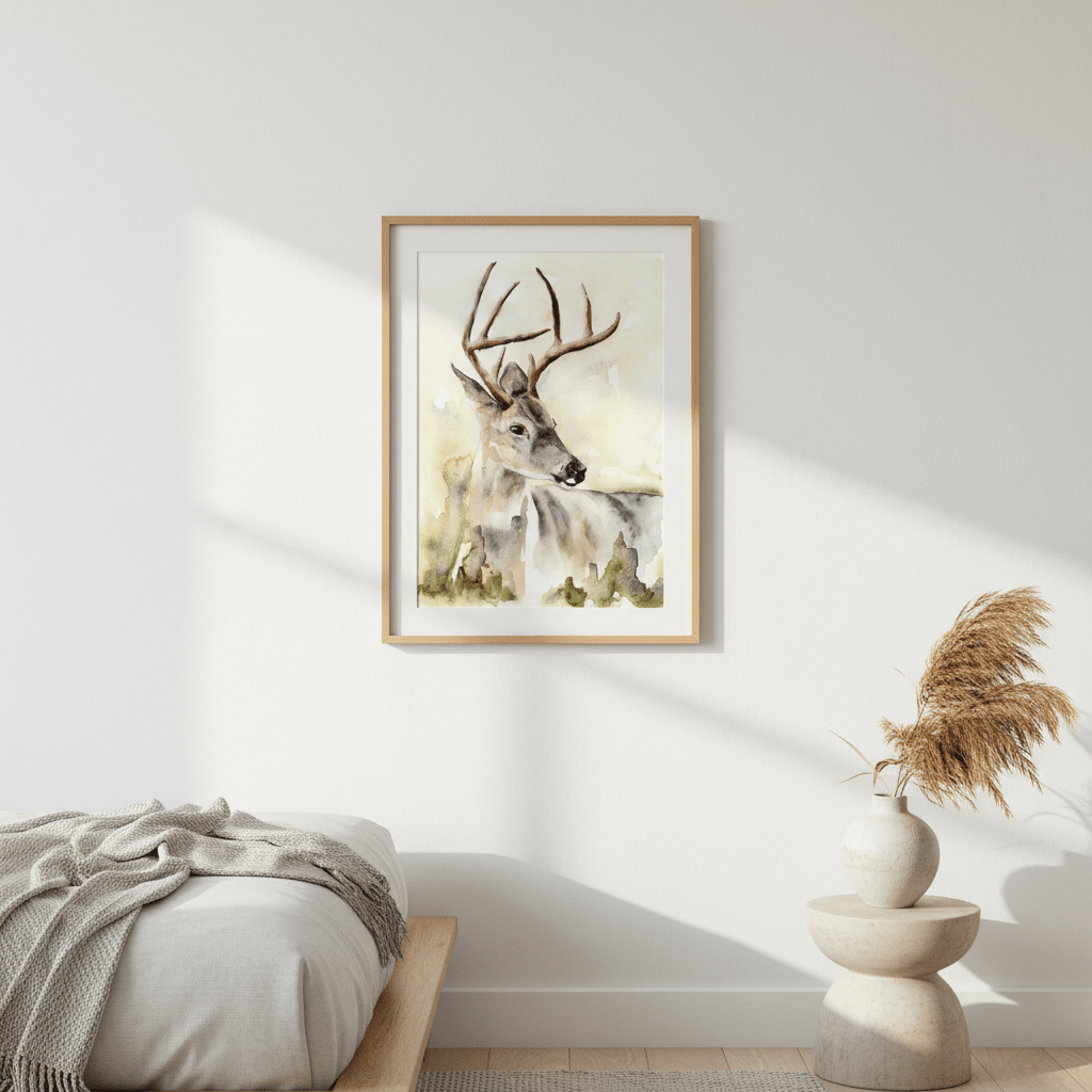Amber Deer by Meredith O'Neal wall - art - picture - poster