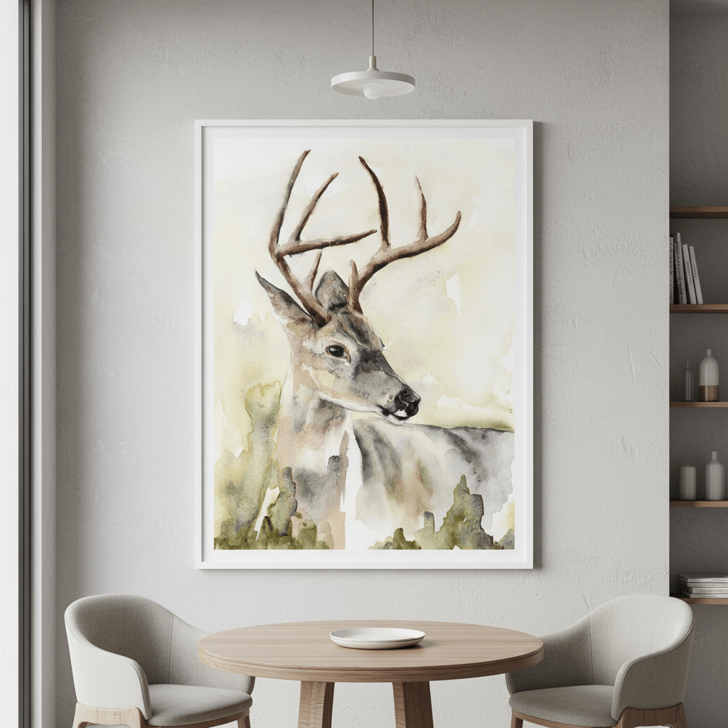 Amber Deer by Meredith O'Neal wall - art - picture - poster