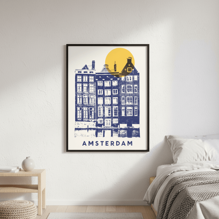 Amsterdam by Florent Bodart wall - art - picture - poster