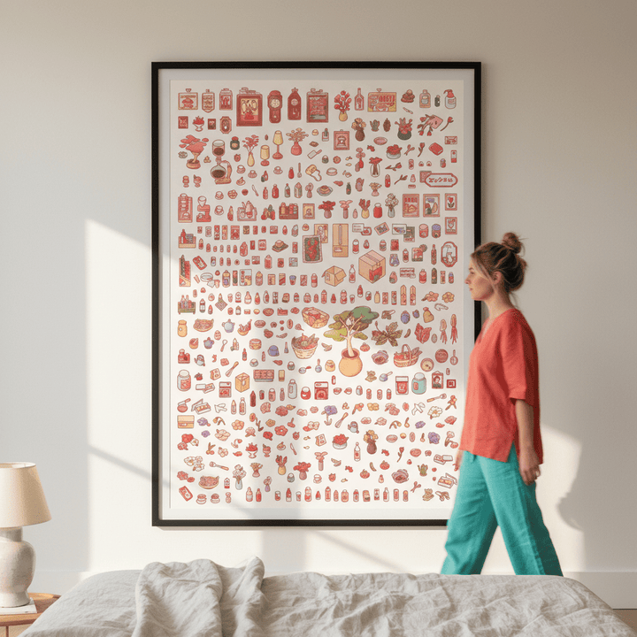 An Insatiable Love for Things by Lauren Ly wall - art - picture - poster