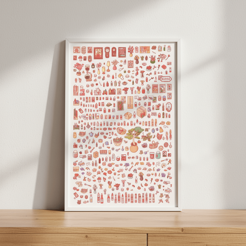 An Insatiable Love for Things by Lauren Ly wall - art - picture - poster