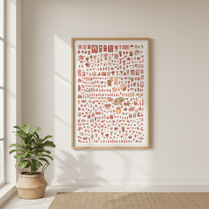 An Insatiable Love for Things by Lauren Ly wall - art - picture - poster