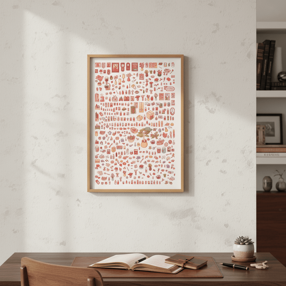 An Insatiable Love for Things by Lauren Ly wall - art - picture - poster