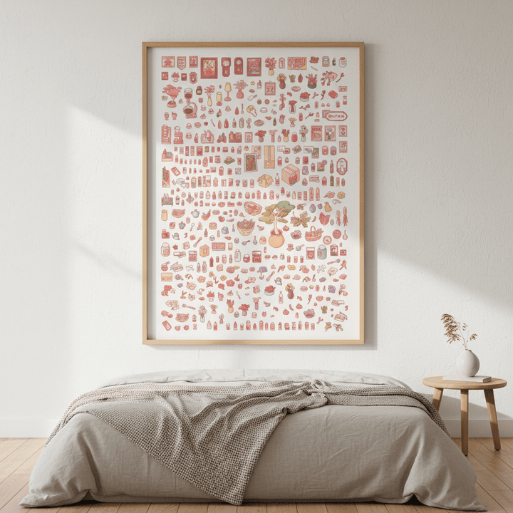 An Insatiable Love for Things by Lauren Ly wall - art - picture - poster