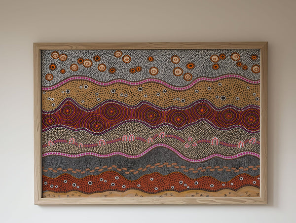 Ancestors in the Sky Indigenous Art by Domica Hill