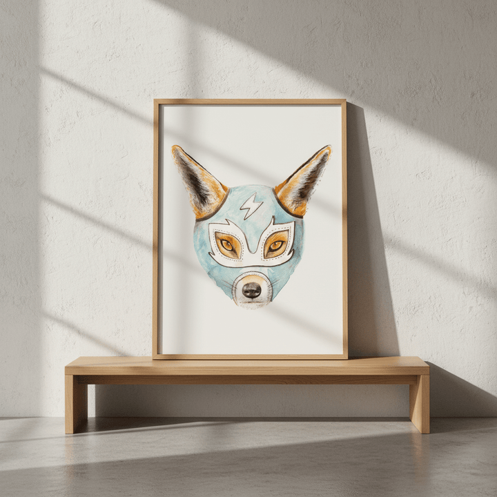 Andrew Fox Wrestler by Florent Bodart wall - art - picture - poster