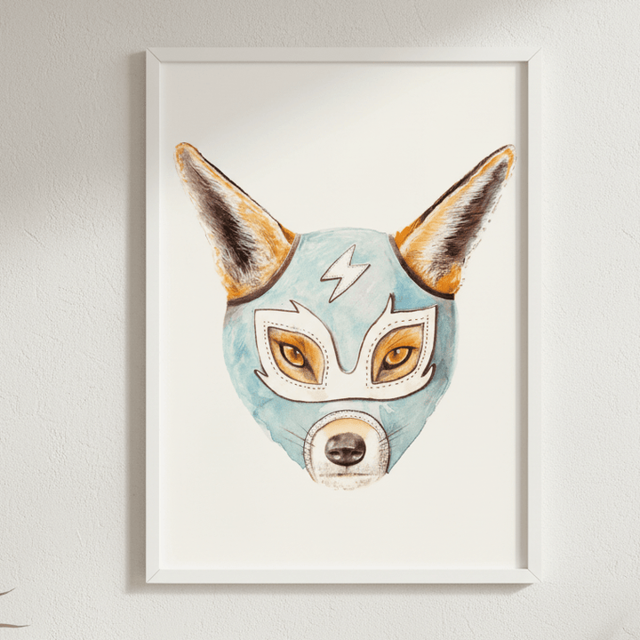 Andrew Fox Wrestler by Florent Bodart wall - art - picture - poster