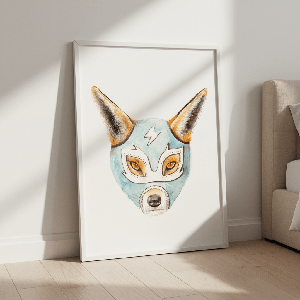Andrew Fox Wrestler by Florent Bodart wall - art - picture - poster