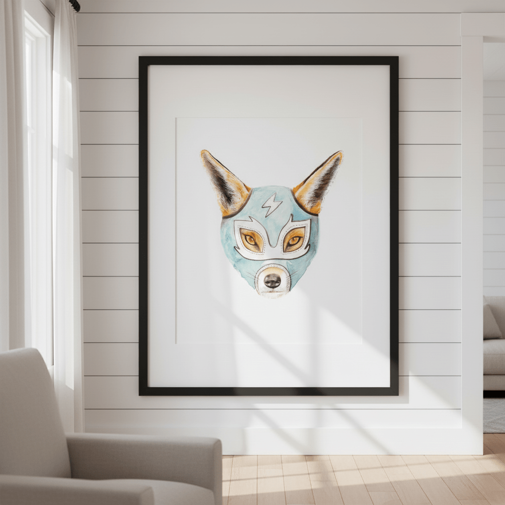 Andrew Fox Wrestler by Florent Bodart wall - art - picture - poster