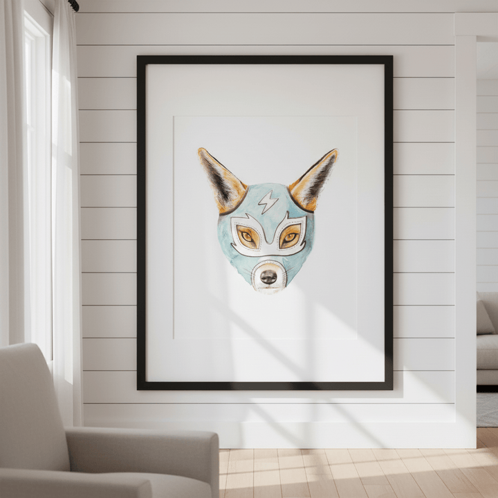 Andrew Fox Wrestler by Florent Bodart wall - art - picture - poster