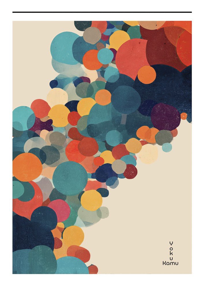 Angular Multicolour Infinity Wall Art by Yako Kamu