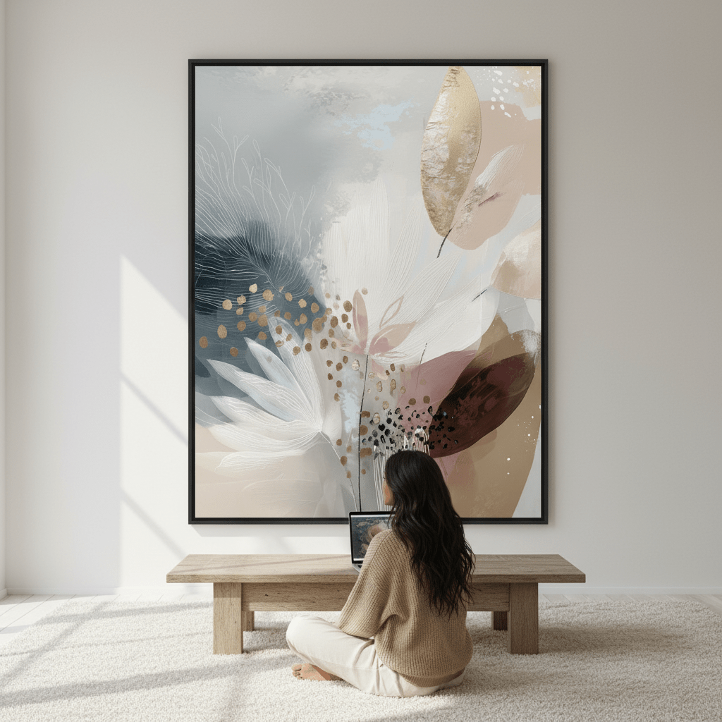 Another EvieBelle Abstract by Bella Eve | Style My Wall | Modern Wall Art