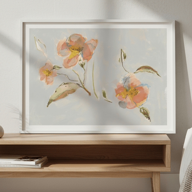 Antique Flowers by Lucrecia Caporale wall - art - picture - poster