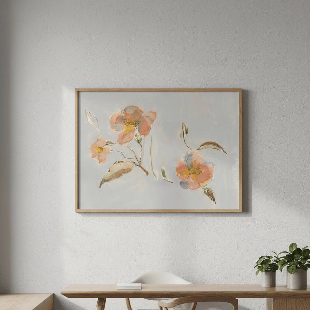 Antique Flowers by Lucrecia Caporale wall - art - picture - poster