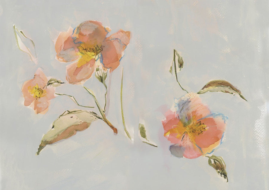 Antique Flowers by Lucrecia Caporale