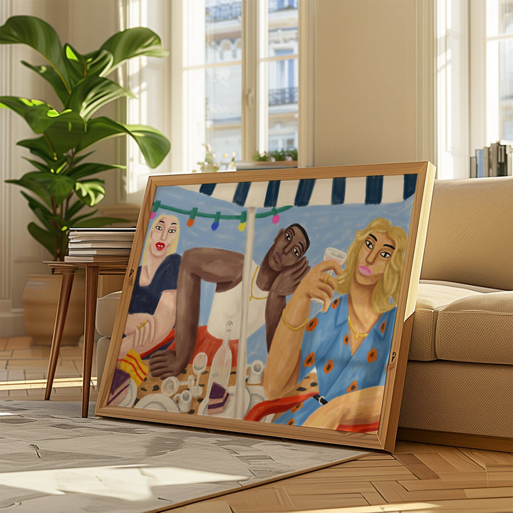 Aperitif Time by Cédric Pierre - Bez wall - art - picture - poster