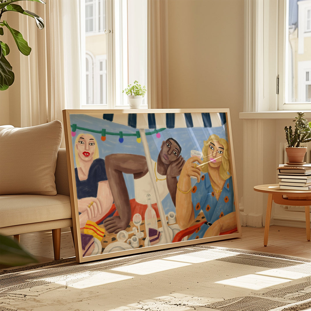 Aperitif Time by Cédric Pierre - Bez wall - art - picture - poster