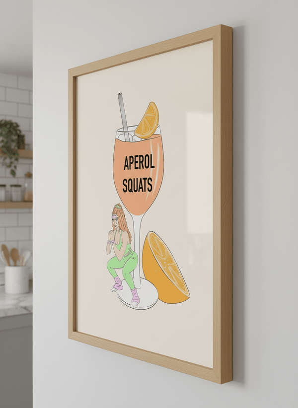 Aperol Squats By Lisen Vennesland