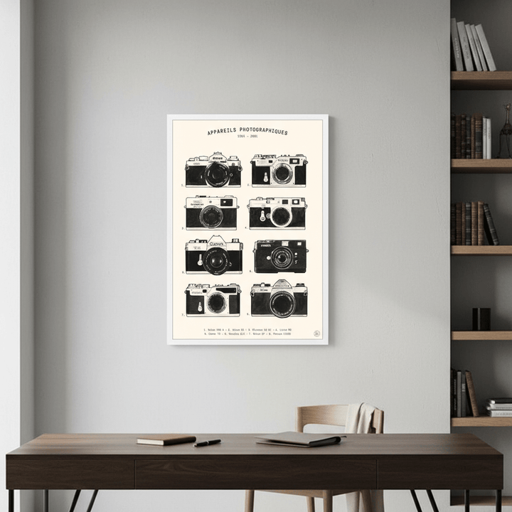 Appareils Photographiques by Florent Bodart wall - art - picture - poster