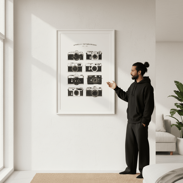 Appareils Photographiques by Florent Bodart wall - art - picture - poster