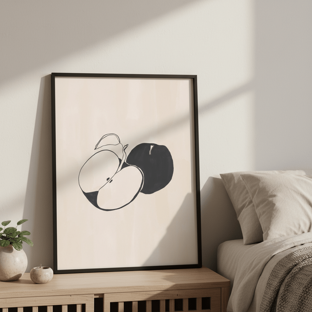 Apple by Ivy Green Illustrations wall - art - picture - poster