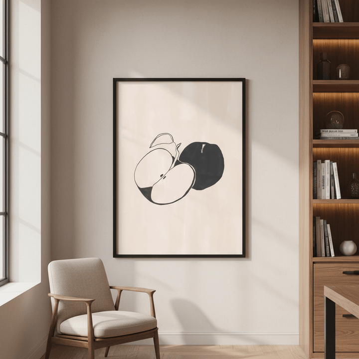 Apple by Ivy Green Illustrations wall - art - picture - poster
