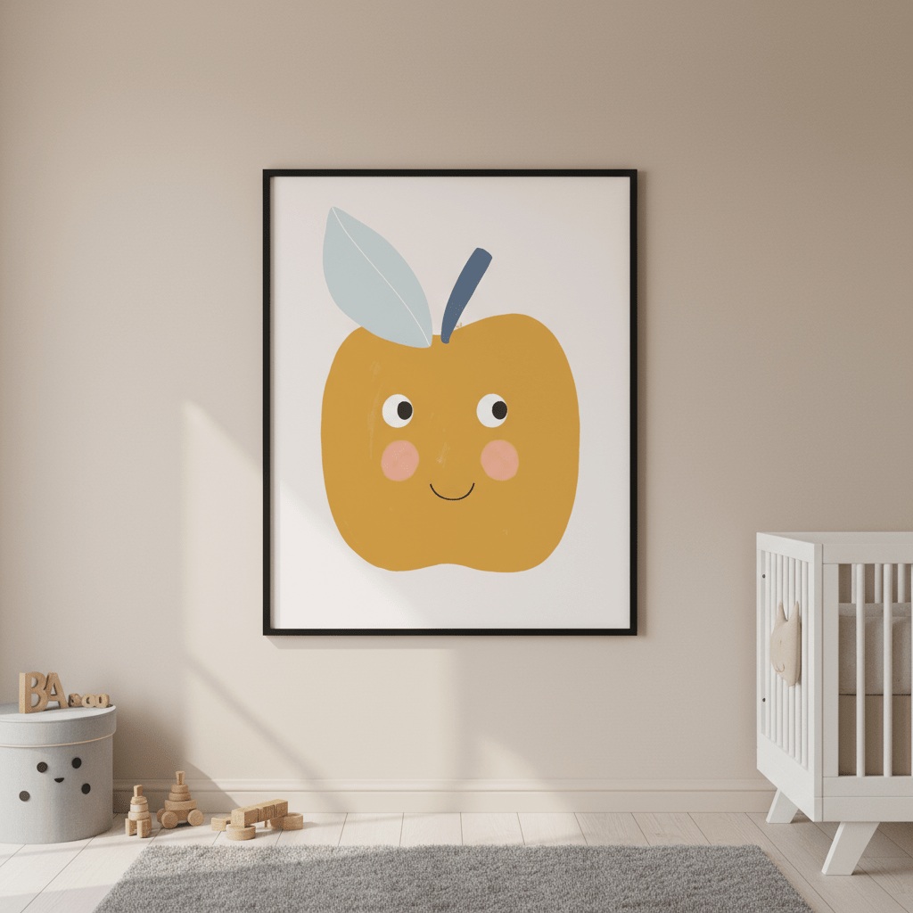 Apple by Menina Lisboa wall - art - picture - poster