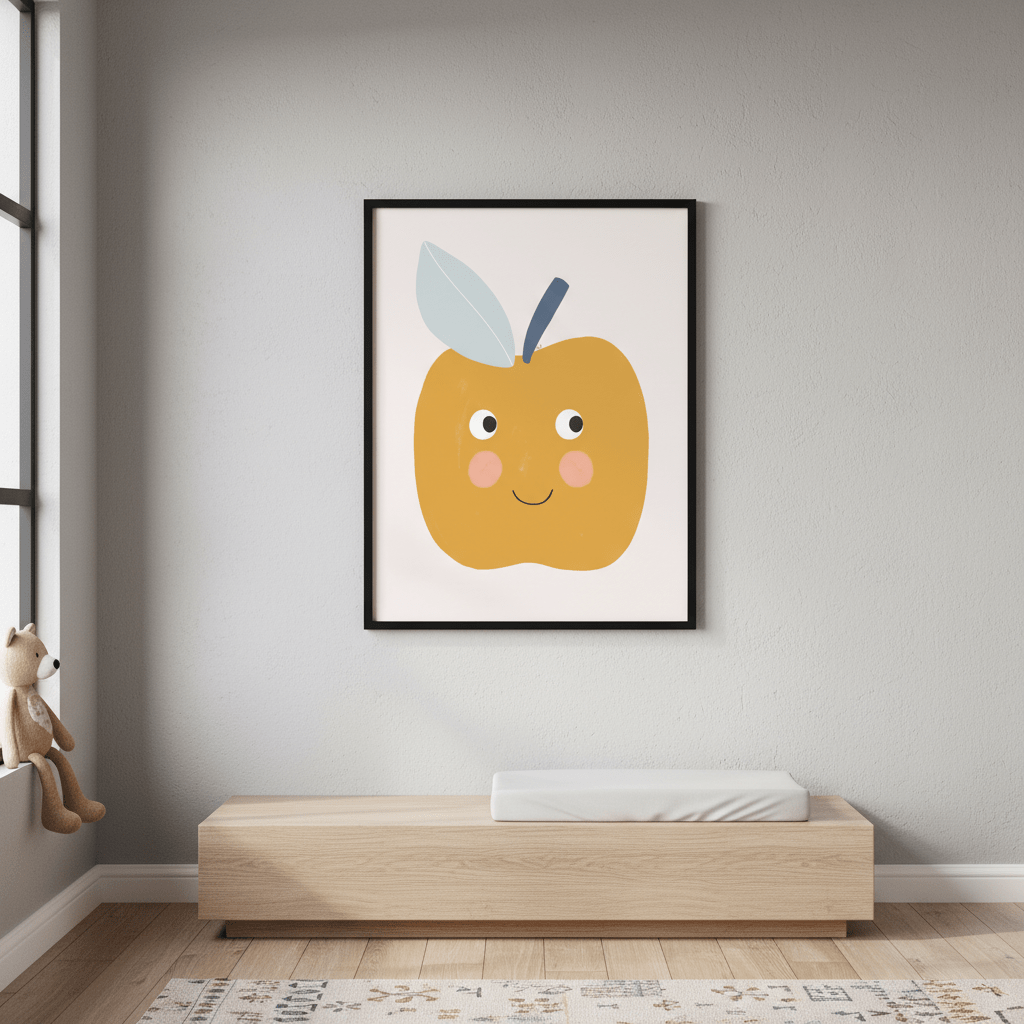 Apple by Menina Lisboa wall - art - picture - poster