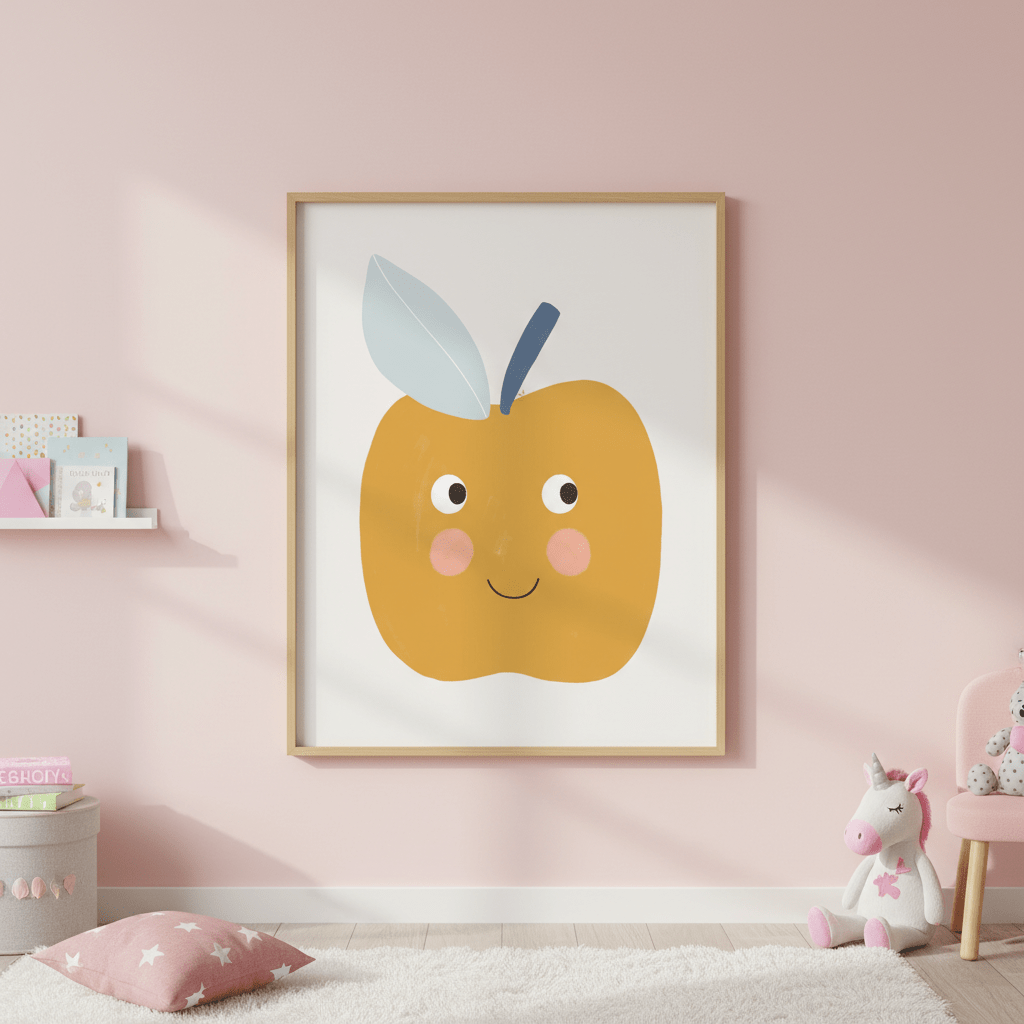 Apple by Menina Lisboa wall - art - picture - poster