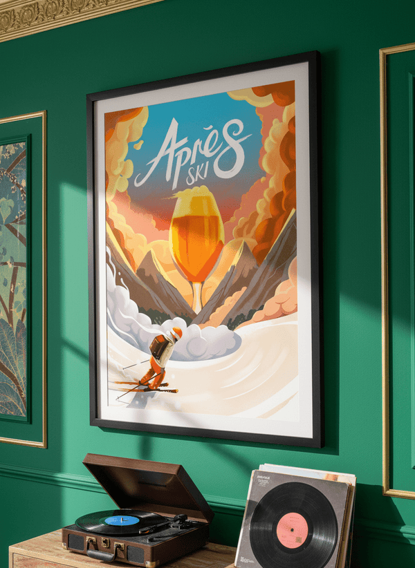 Apres Ski Orange By Mark Harrison
