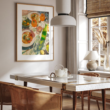 Apretivo Hour Oil Illustration Painting Print wall - art - picture - poster